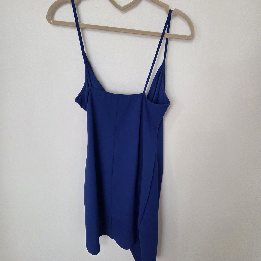 Windsor Cobalt Asymmetrical Dress - Picture 6 of 7